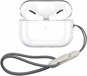 AirPods Pro 2 ケース クリア　軽量 透明 耐衝撃 エアーポッズ