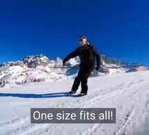 スキー板 ミニスキー 小型 メンズ レディース スケート靴 全サイズに適用_画像2