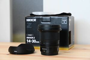 Nikon Nikkor Z 14-30mm f/4 S ズームレンズ Z6 Z7 Z8 Z9