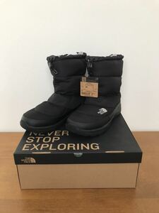 1円スタート/新品未使用 THE NORTH FACE Nuptse Down Bootie II NF52077 29㎝ US11/ノースフェイス ヌプシダウンブーティII ブラック 