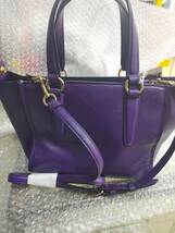 COACH☆コーチ☆２WAYトートバック☆USED品☆_画像3