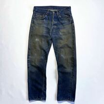 美色♪66前期 70s USA製 Levis 501 オリジナル ビンテージ ゴールデンサイズ リーバイス 501 66前期 ヒゲ ハチノス_画像1