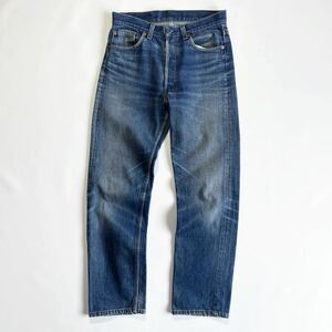 ヒゲ美色☆80s USA製 Levis 501 ビンテージ W30L32 リーバイス 501 赤文字 ハチノス