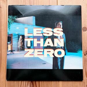 LP LESS THAN ZERO サントラ 米 OST (AEROSMITH)/DEF JAM RECORDINGS C44042 レコード