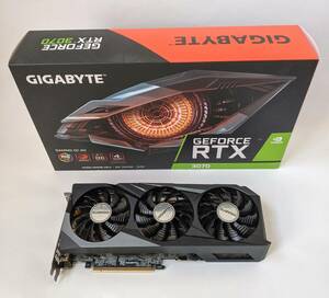 「中古」 Gigabyte GeForce RTX 3070 GAMING OC 8GB, GV-N3070GAMING OC-8GD