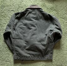 Carhartt デトロイトジャケット USA製 90s USA製モスグリーン♪ビンテージ _画像2