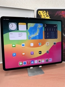 【国内版SIMフリー】 iPad Pro 12.9インチ 第3世代 256GB Wi-Fi Cellular MTHV2J/A　スペースグレー　即決あり　残債なし◯判定品！