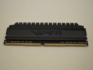 中古 Patriot Memory Viper4 Blackout Series DDR4 3600MHz PC4-28800 32GB PVB464G360C8K 22249