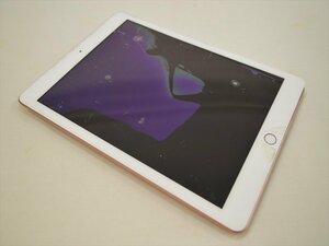 ジャンク Apple iPad(第6世代) Wi-Fi 32GB ゴールド MRJN2J/A 液晶に割れあり、フレーム、背面に傷あり 22245