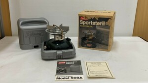 ★Coleman コールマン スポーツスターII 508A 取説・ケース付き キャンプ アウトドア（YH2-3）