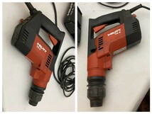 ★[HILTI ヒルティ TE5 ロータリーハンマードリル TE5-DRS 集塵システム コード式 ケース付（YH1-116）_画像3