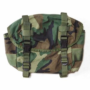 米軍・MOLLE ブットパック・ウッドランド・1997年ロット・中古品・即決／米軍放出品,SDS,フィールド,トレーニング,アフガン,イラク -1