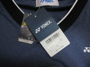  new goods Yonex long sleeve sweatshirt sweat tennis badminton navy L