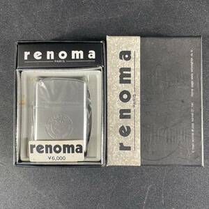 p37* renoma レノマ オイルライター 未検品 現状品 元箱入り ブランド 喫煙道具 ファッション雑貨 小物