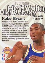 1997-98 Skybox Hoops High Voltage 500 Kobe Bryant (#163/500)_画像2
