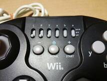 中古 [ゲーム/Wii] HORI ホリ クラシックコントローラ 「ブラック」 / 連射機能 搭載 黒 [動作確認済み]_画像5