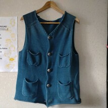 KAPITAL キャピタル INDIGO IDG インディゴ ベスト VEST ベスト 岡山 デニム DENIM _画像8