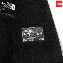 正規新品 XL THE NORTH FACE ノースフェイス SAVE THE EARTH FLEECE HOODIE フリースジャケット ブラック_画像4