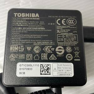 TOSHIBA純正 PA5279U-1ACA (20V 2.25A)　Type C　動作保証品。送料込み価格で安心。
