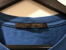 LOUIS VUITTON ルイヴィトン 半袖 Tシャツ XL　ブルー_画像4
