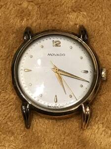 MOVADO モバード 手巻き K18 フェイスのみ19.6g 【稼働品】