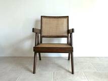 Pierre Jeanneret Easy chair オリジナル イージーチェア ピエールジャンヌレ チャンディガール / ル・コルビュジエ　-94_画像3