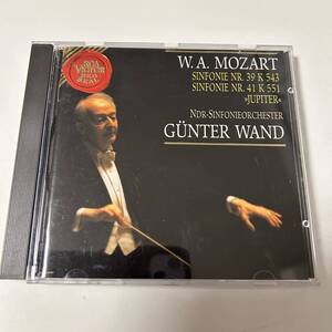 ◎◎Gunter Wand /W.A. MOZART:SINFONIE NR.39 K 543, SINFONIE NR.41 K 551/モーツァルト　シンフォニオーケストラ◎◎