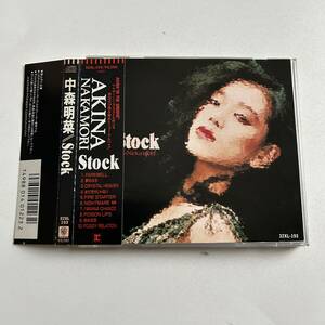 帯付きです□□中森明菜/Stock/ストック□□