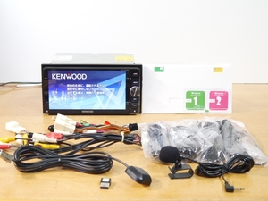 【0208】 訳あり MDV-Z701W 2021年春地図 未使用アンテナ付 フルセグ/DVD/Bluetooth/録音/USB KENWOODケンウッド