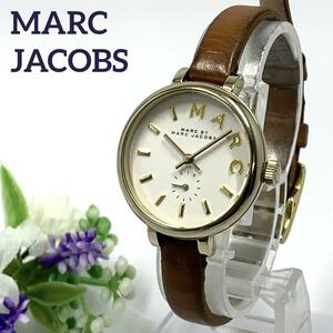 251 MARC JACOBS マーク ジェイコブス レディース 腕時計 スモールセコンド クオーツ式 新品電池交換済 人気 希少