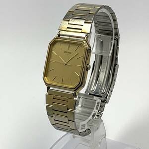SEIKO セイコー メンズ 腕時計 クオーツ式 ゴールド ビンテージ アンティーク 5P31-5C50 R1