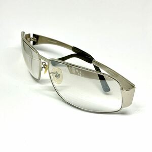 ブラックフライ BLACK FLYS サングラス スモークミラー シルバー メガネ 眼鏡 美品