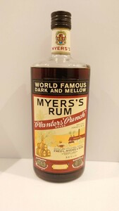 MYERS'S RUM Pranters'Punch マイヤーズ プランターズパンチ1990年代ボトル RUM 古酒 ウイスキー