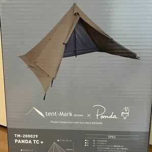 【送料無料】【新品未使用】tent-Mark DESIGNS テンマクデザイン パンダ TC+ フットプリント スチールポールセットの画像2