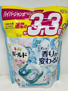 ボールド ジェルボール4D フレッシュフラワーサボン ハイパージャンボ 3.3倍 洗濯洗剤 柔軟剤
