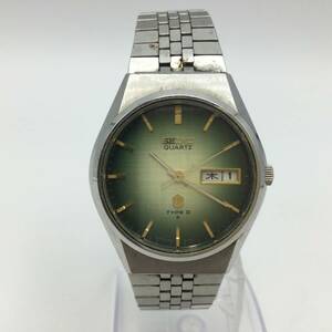 BB115☆＜QZ/不動＞腕時計 セイコー SEIKO タイプ2 TYPEⅡ 0903-8120 メンズ クォーツ デイデイト 純正ベルト 現状品 ☆