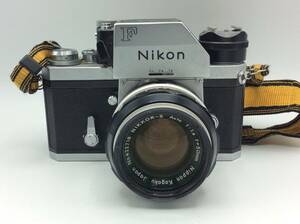 GG53☆＜動作/精度不明＞カメラ Nikon F /NIKKOR-S Auto 1:1.4 f=50㎜ 現状品 ジャンク 中古 ☆