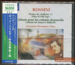 CMS2304-473＞【未開封品】NAXOS┃マランゴーニ／ロッシーニ：老いのいたずら 第６巻「すばしこい子供たちのためのアルバム」抜粋