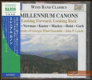 CMS2304-544＞【未開封品】NAXOS┃ジョージア大学ウインド・アンサンブル／ミレニアム・カノン 2008年録音