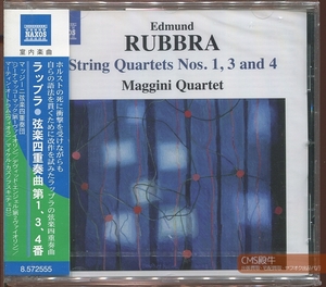 CMS2304-108＞【未開封品】NAXOS┃マッジーニ四重奏団／ラッブラ：弦楽四重奏曲 第1/3/4番 2009年録音