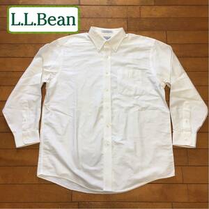 ☆【 L.L.BEAN 】★ ゆったりシルエット OX ボタンダウンシャツ★サイズ16-32★