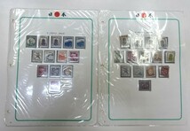 未使用 ボストーク 日本切手アルバム 第2巻/P38・39（第1次新昭和切手・第2次新昭和切手）一部使用済みあり。_画像1