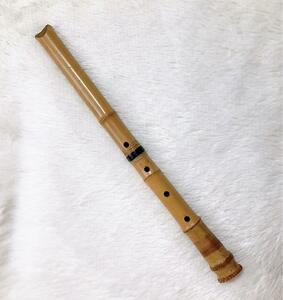 激レア 碧竹 和楽器 笛　尺八　約55cm