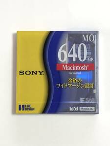 SONY MO диск 640MB Macintosh формат settled не использовался включая доставку 