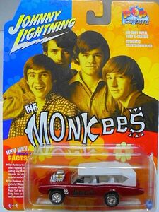 The Monkees JOHNNY LIGHTNING Monkey z Monkey Mobil миникар Johnny Lightning GTO Pontiac блокировка pop культура 