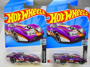 Hotwheels '76 グリーンウッド コルベット ホットウィール ミニカー 2台セット シボレー C3