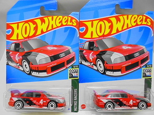 Hotwheels アウディ '90 クアトロ ホットウィール ミニカー 2台セット