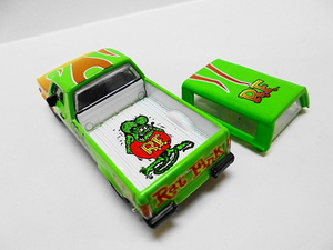 ※開封済 TARMAC WORKS Rat Fink 1/64 フォルクスワーゲン キャディ ホットロッド ターマック ミニカー ラットフィンク シュコー ゴルフ