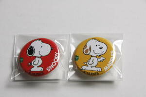 スヌーピータウンショップ オリジナル 日本上陸50周年「DAISY HILL PUPPIES」 缶バッジ(32mm) スヌーピー　マーブルス　送料無料　PEANUTS