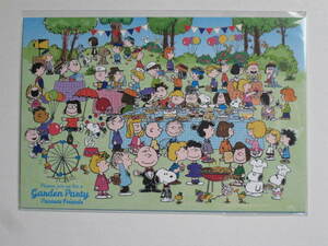 スヌーピータウンショップ PEANUTS70周年記念「70years of happiness with the Peanuts Gang!」ポストカード2枚セット　スヌーピー